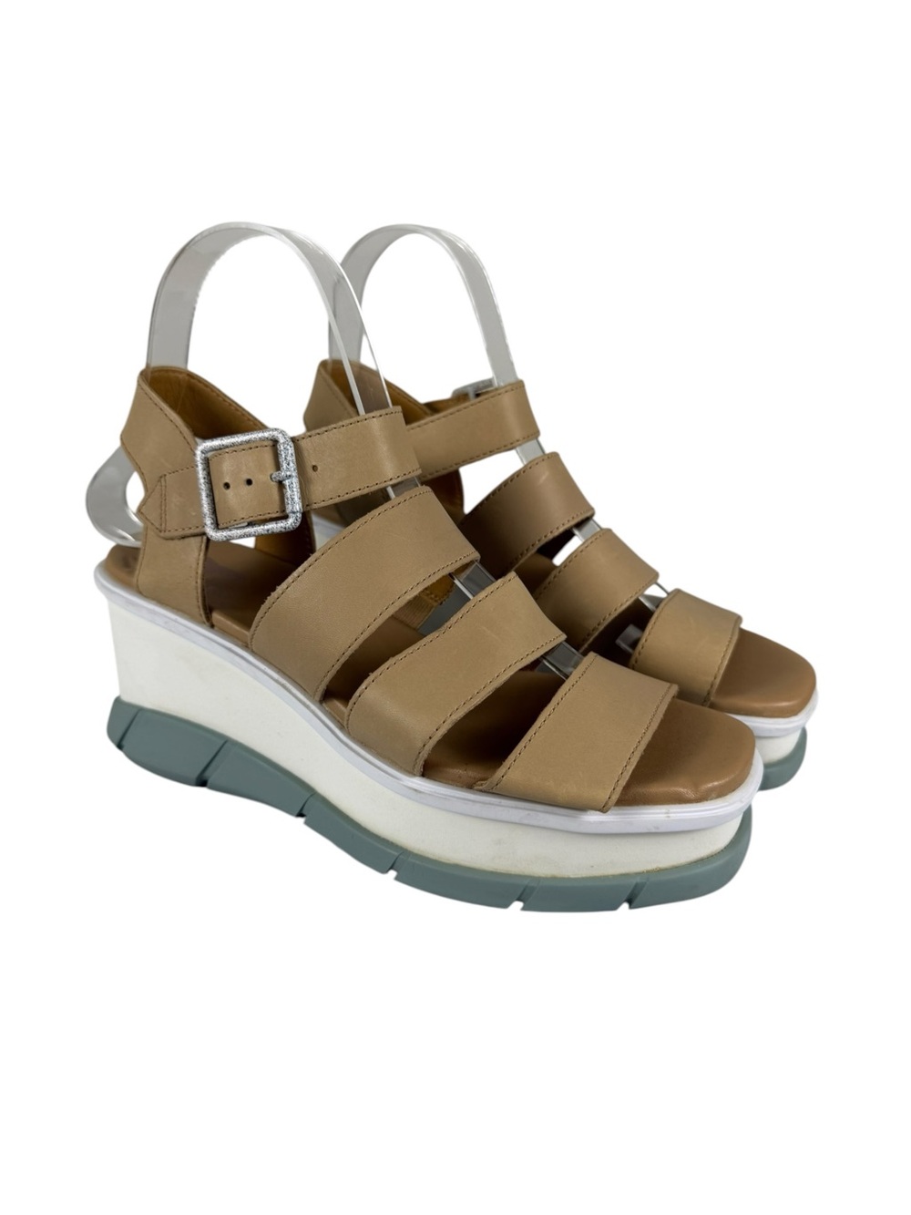 Sorel Joanie III Ankle Strap Wedge Sandals Sz 7